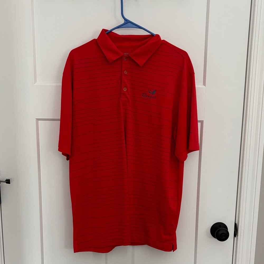 Nike Red Golf Shirt